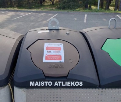 Maisto atliekų rūšiavimas Klaipėdoje: rekordinė liepa